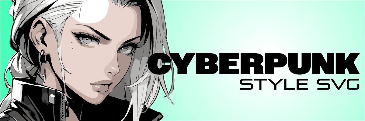 View Our Cyberpunk Style Scalable Vector Graphics at the Vector Graphic Store
